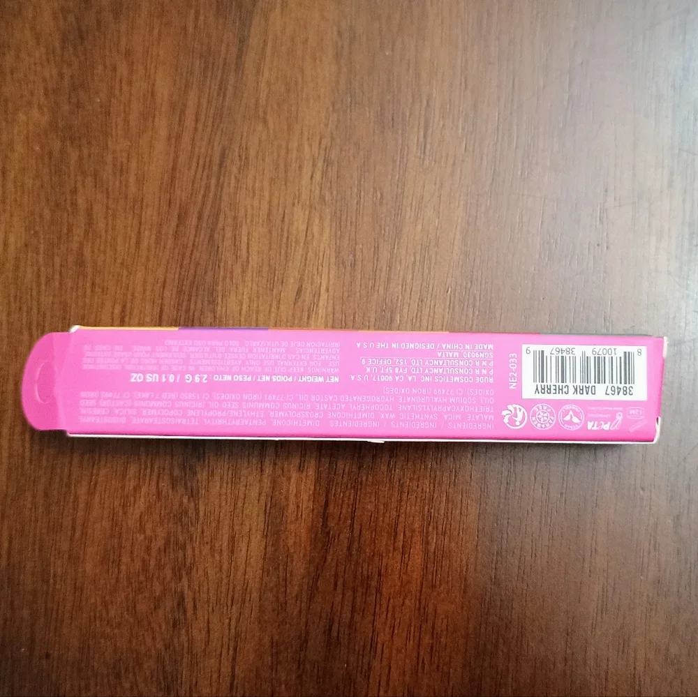 Rude Cosmetics Mentos Soft Matte Lip Crayon, Dark Cherry
